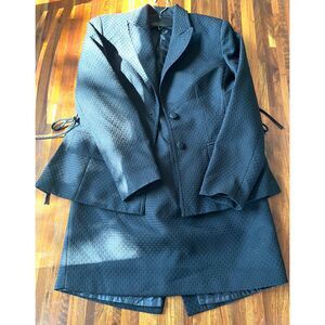 Giorgio Sant Angelo Women’s 2 Piece Black Skirt Set Size 12
